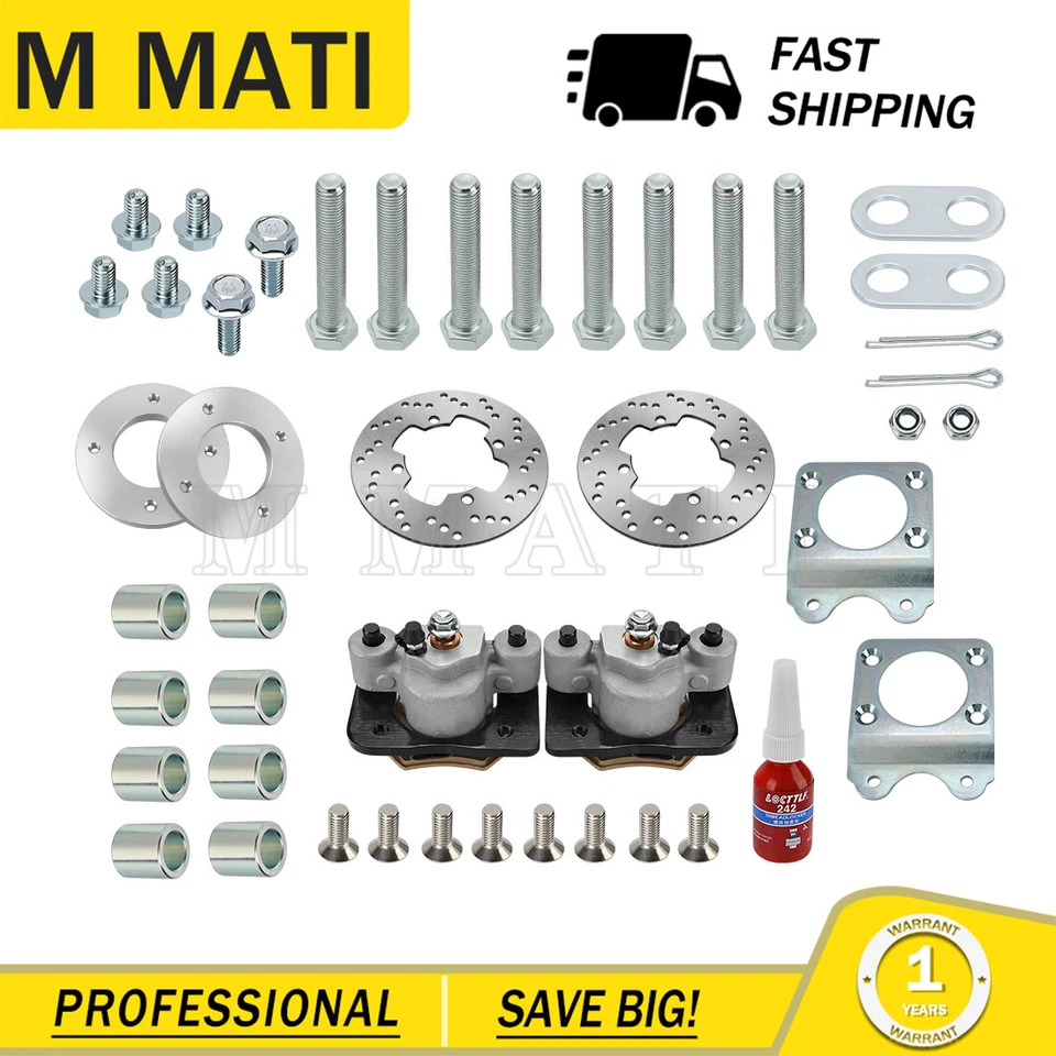 Kit de conversión de freno de disco delantero para Honda Foreman 400 450 Foreman Rubicon 500 Foto 2 de 4