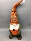 Rae Dunn Happy Harvest Gnome Weighted Plush Leaves Pumpkin Fall Decor 2021 NEW