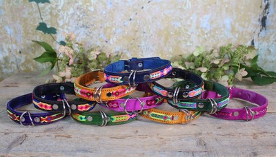 mayan dog collar
