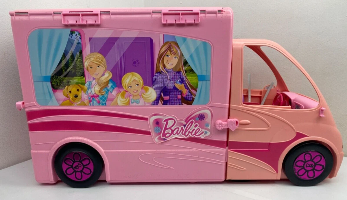 2012 BARBIE Sisters Deluxe Camper Out Detachable Car Mattel | eBay