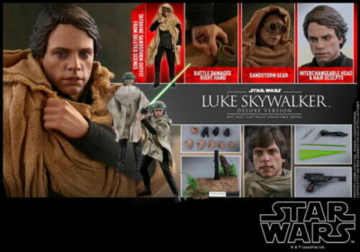 【新品未開封】デラックスバージョン！ホットトイズ　　ルーク エンドアMMS517 New Hot Toys MMS517 Star Wars Return of the Jedi Luke Skywalker