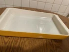 Pyrex 933 Orange Citrus Daisy Lasagna Dish Pan 13 1/2 x 8 3/4” Vintage (RARE)!!!