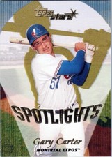 2000 Topps Stars #173 Gary Carter SPOT Montreal Expos