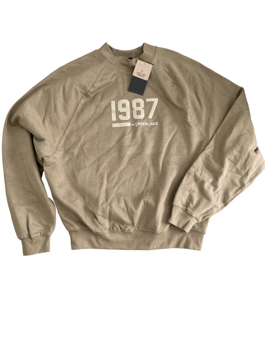 Men's Small 1987 Underlined Sweatshirt by Just Attitude