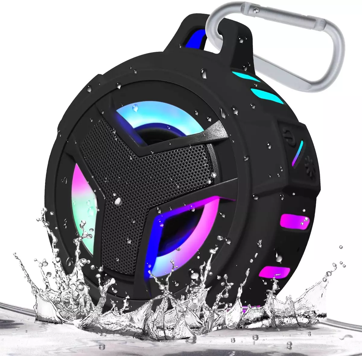 Shower light and best sale speaker