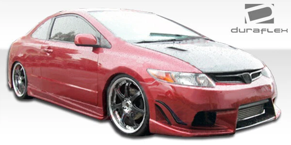For 2006-2011 Civic 2DR Duraflex Sigma Front Bumper Cover - 1 Piece - Изображение 2 из 4