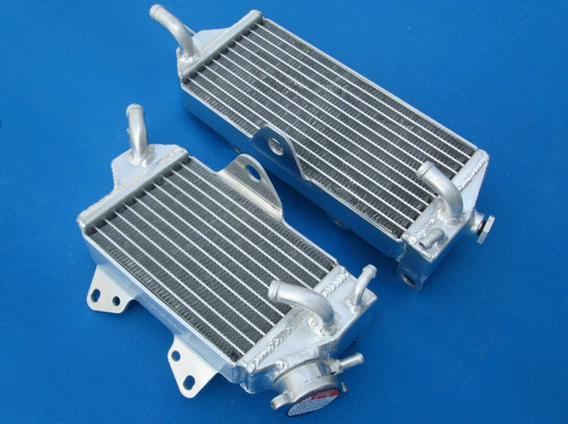 Radiador de aluminio para Kawasaki KX250 KX 250 1990 1991 1992 1993 Foto 3 de 4
