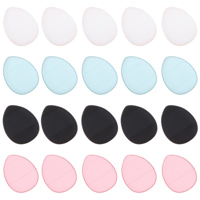  20 Pcs Make-up-Schwämme Fingerpuderquaste Puffer Mischschwamm Damen