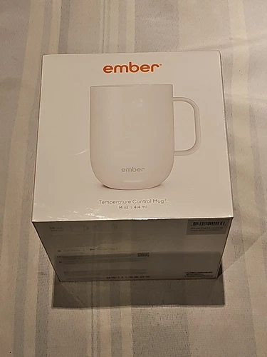 Ember CM191402US Temperature Control Smart Mug - White free shipping 