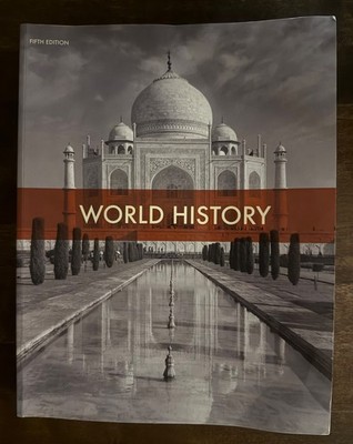 World History Student Text - 5th Edition by BJU Press- Very Good