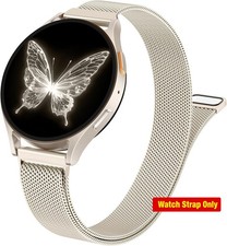 20mm Mesh Stainless Steel Band for Samsung Galaxy Watch 7 40mm Compatibility