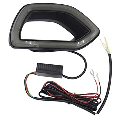  Replacement for SRT Scat Pack Grille Smoke LED Lights Pig Nose Fit for Dodge  - Picture 5 of 8