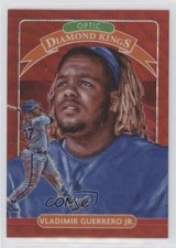 2020 Donruss Optic Diamond Kings Retail Red Wave Prizm Vladimir Guerrero Jr n1u
