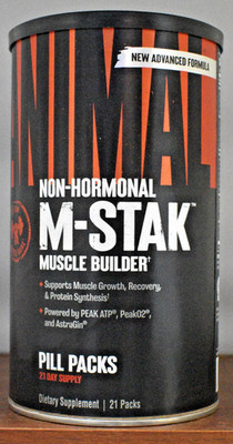 Universal Nutrition Animal M-Stak 21 PACKS  Hard Gainer s GET BIG QUICK