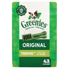 Greenies Teenie Chewy Dental Dog Treats Original Chicken - 12oz/43ct