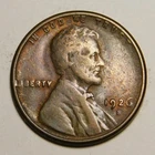 1926 S Lincoln Wheat Cent Penny F-Details   "Actual Coin Pictured Not Cleaned"