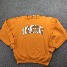 Vintage Tennessee Volunteers Sweatshirt Mens Medium Orange NCAA Basketball Soffe