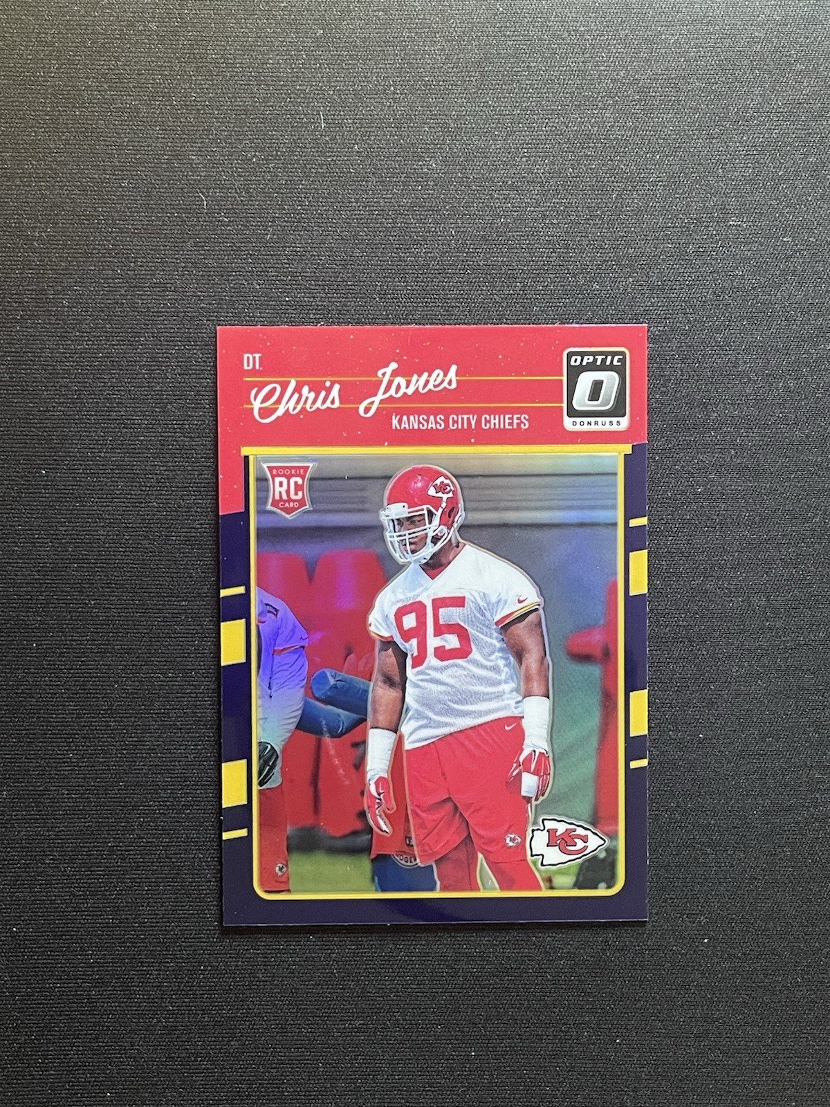 Chris Jones 2016 Donruss Optic Purple Rookie