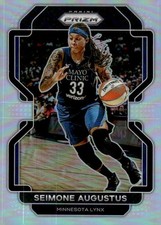 2022 Panini Prizm WNBA #44 Seimone Augustus Silver