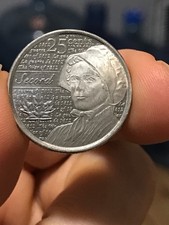 Canada 2013 Uncoloured 25 Cent Coin Laura Secord 1812 War Hero.