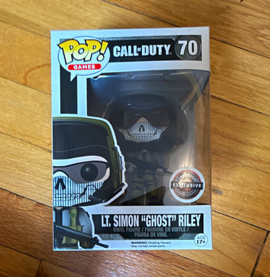 Funko Pop! Games Call of Duty Lt. Simon ''Ghost'' Riley #70 Exclusive 2015