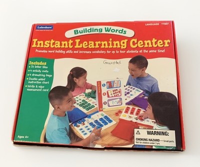 Lakeshore Instant Learning Center - BUILDING WORDS. The Fun Way To Learn!