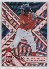 2018 Panini Elite Extra Edition Aspirations Red /150 Jonathan Bautista #178 2o7