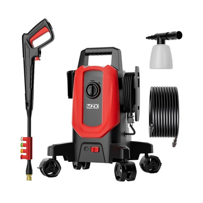 #ad #ad MZK Pressure Washerwith Anti Tipping Technology4 Quick Connect NozzlesFoam... $221.06