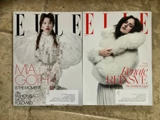 Elle Magazine Nov. & December 2025 Mia Goth & Renate Reinsve- Women in Hollywood
