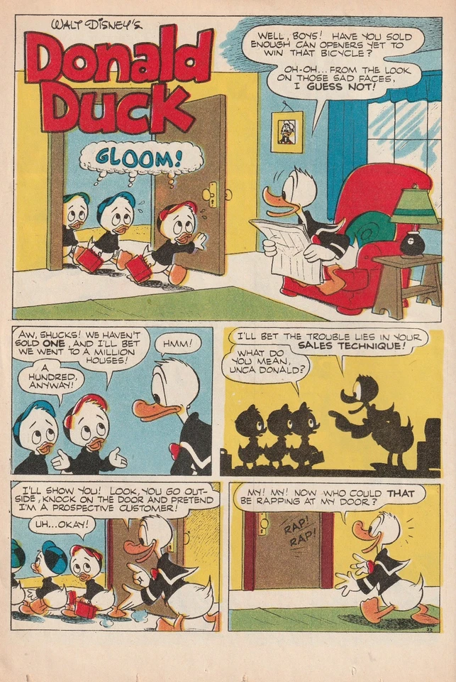Australian Walt Disneys Comic Donald Duck D.60 - Wogan 1961 "The Spirit of 76" - Image 3 of 4