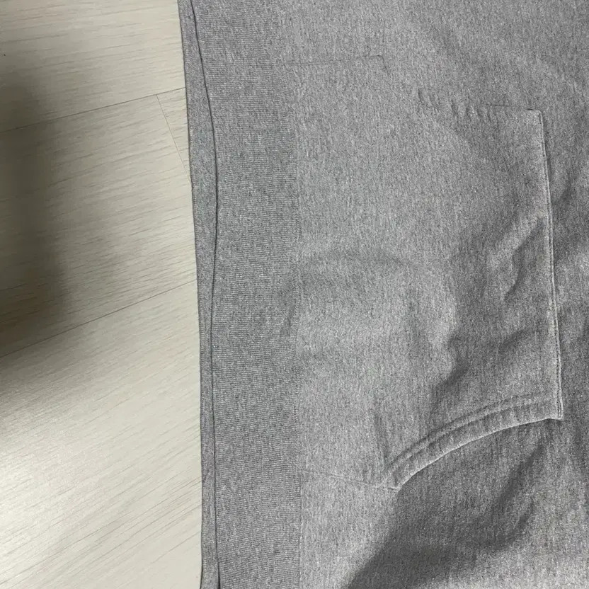 Supreme Burberry Hoodie, 22SS, Grey, Large Size thumbnail 3