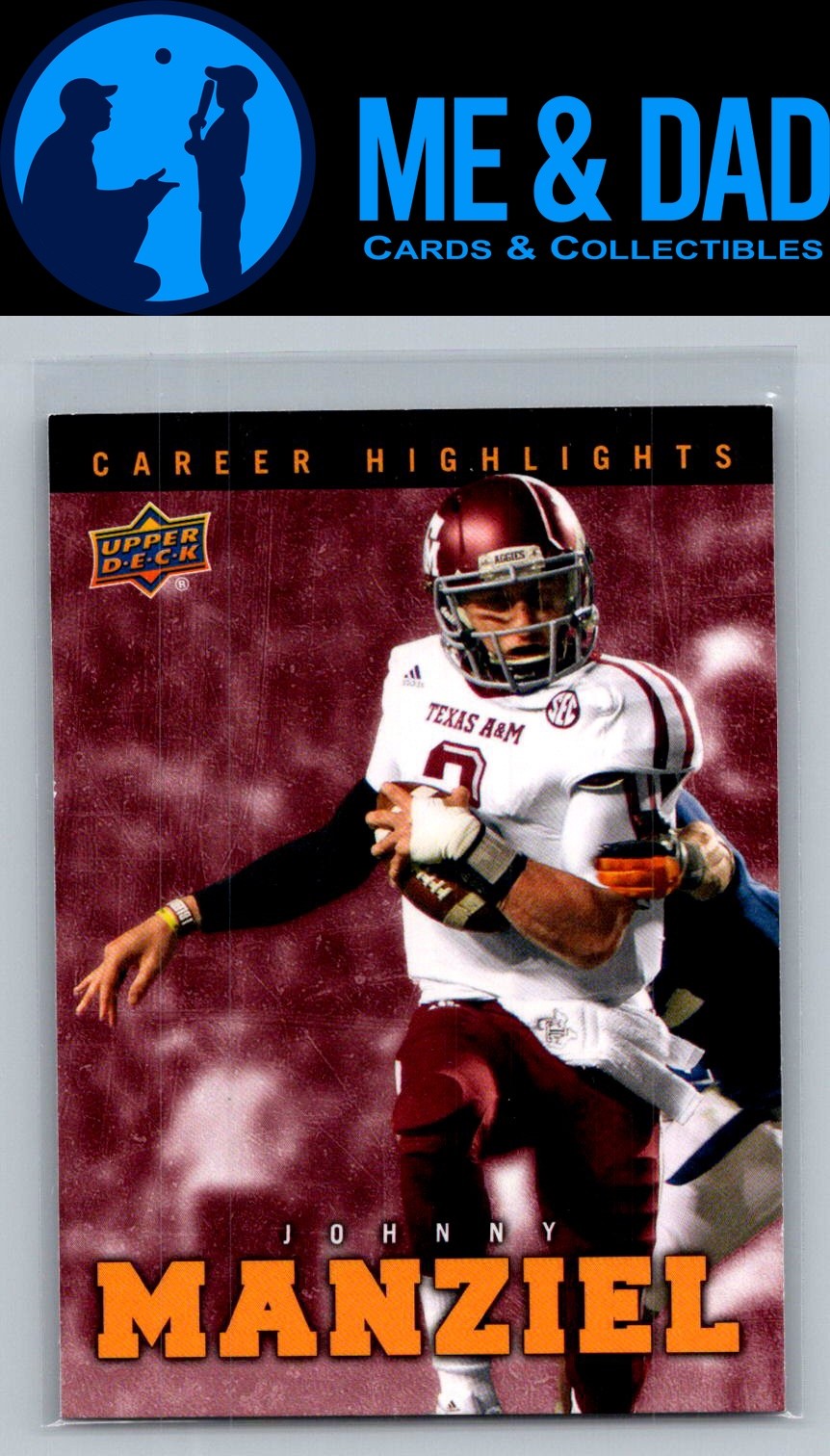 Johnny Manziel Upper Deck Johnny Manziel Career Highlights #JM8 Base