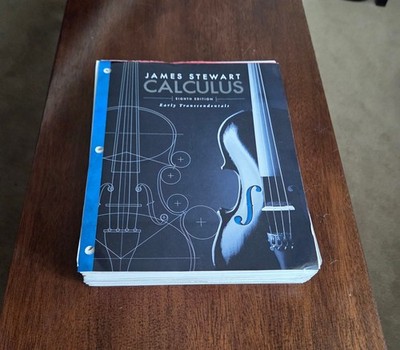 James Stewart Calculus: Early Transcendentals 8th Edition Ringbound Textbook