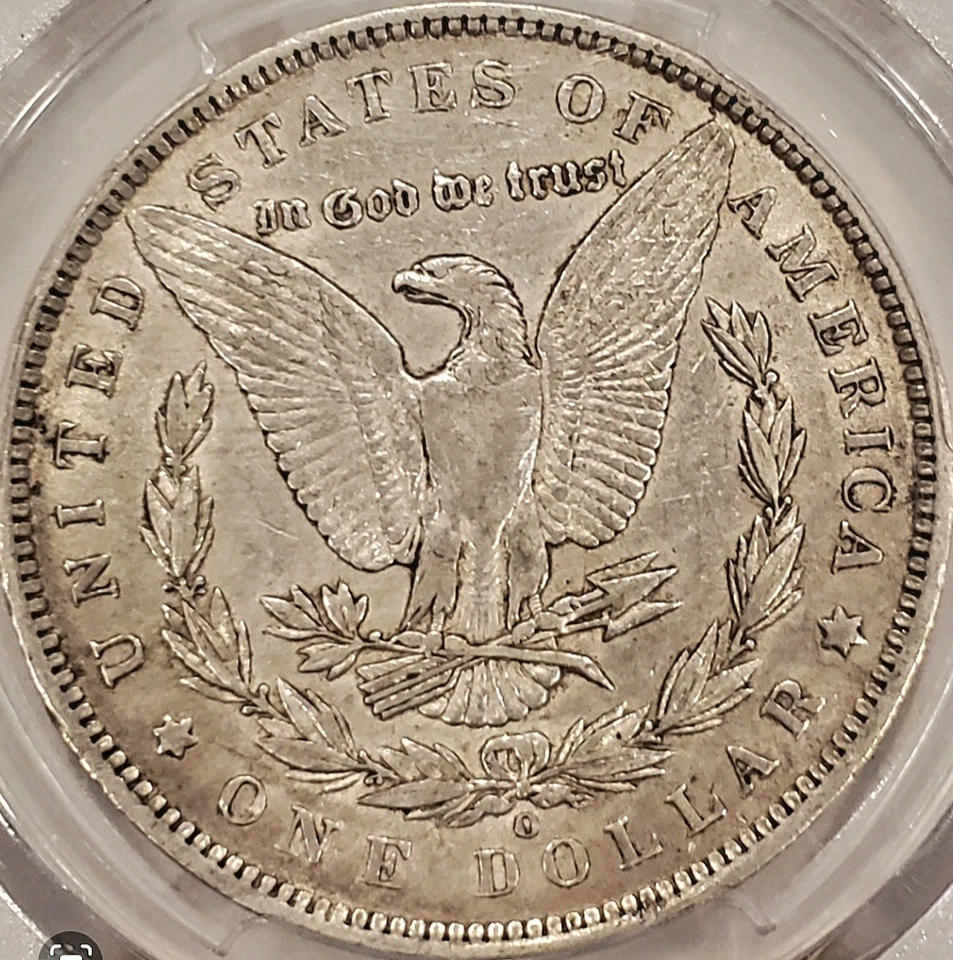 1891-O Morgan Dollar PCGS XF45 VAM 1B Pitted Reverse - HOT 50 - NO PROBLEM COIN - Image 4 of 4