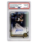 2022 Bowman Chrome Prospect Autographs Jackson Merrill /499 Refractor PSA 10
