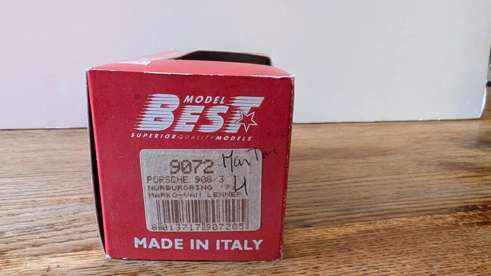 BEST MODEL 1/43 PORSCHE 908/3 NURBURGRING 1971 MARTINI - Photo 4/4