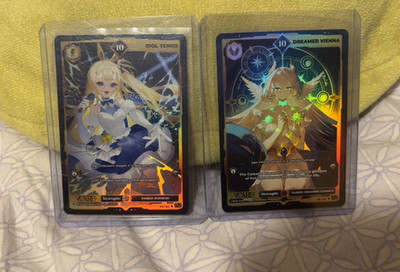 VCard Divine Chaos Foil 1st Edition 7 card lot