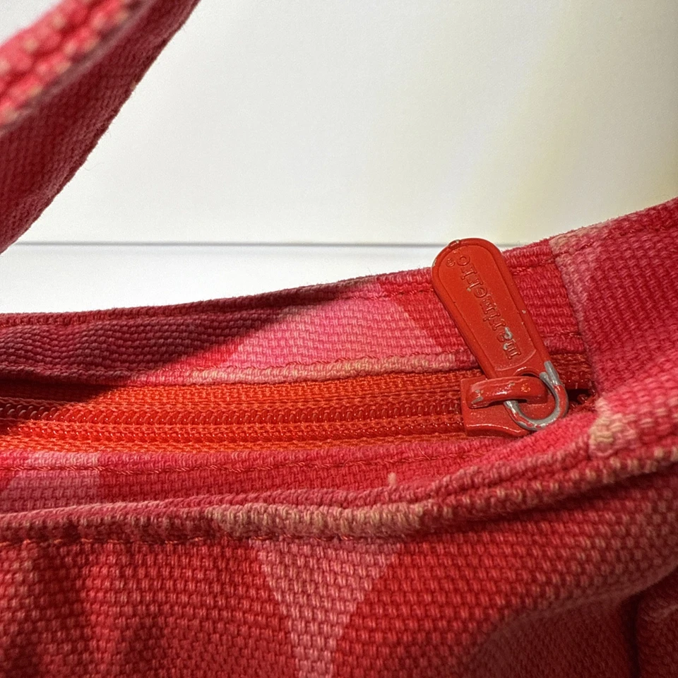 Bolso de Hombro Marimekko Rosa Sobre Rosa Kivet Usado Ver Fotos Para Letreros de Uso Foto 4 de 4