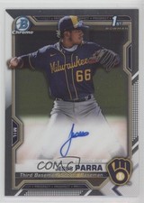 2021 Bowman Chrome Prospect Auto Jesus Parra #CPA-JPAR Auto 4dv