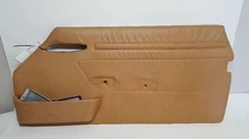 1986-1989 Mercedes 107 560SL Right Door Panel Card Cover Palomino Passenger OEM