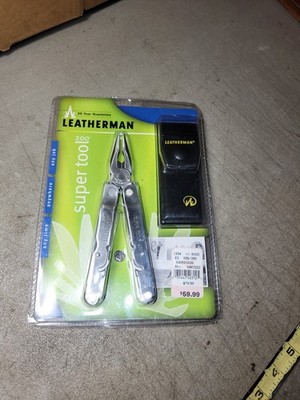 2nd  2001 Leatherman Super Tool 200 unused store display pack multi-tool