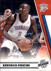 2010-11 Panini Season Update #151 Kendrick Perkins OKC THUNDER ESPN NBA Analyst