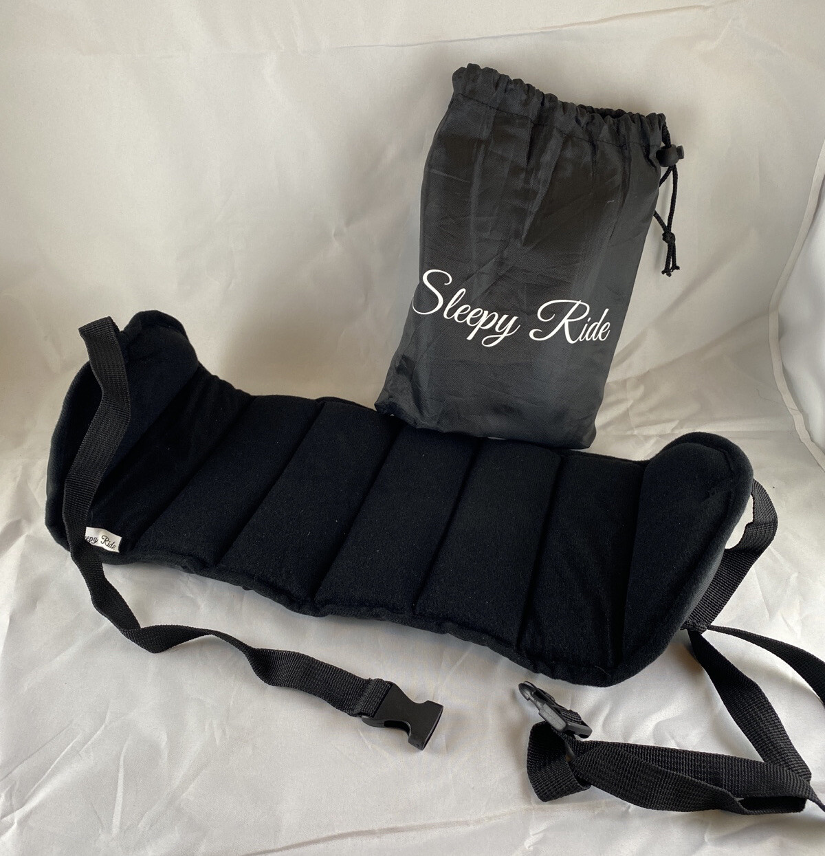 Sleepy Ride Footrest Memory Foam Black Airplane Travel Packable eBay