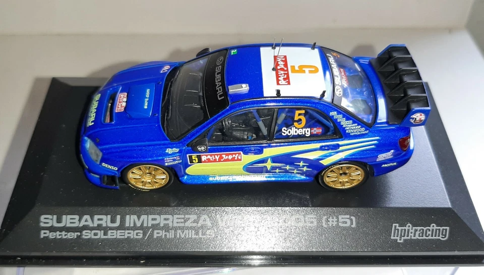 SUBARI IMPREZA WRC 2005 #5 HPI RACING SCALA 1/43 - Immagine 2 di 4