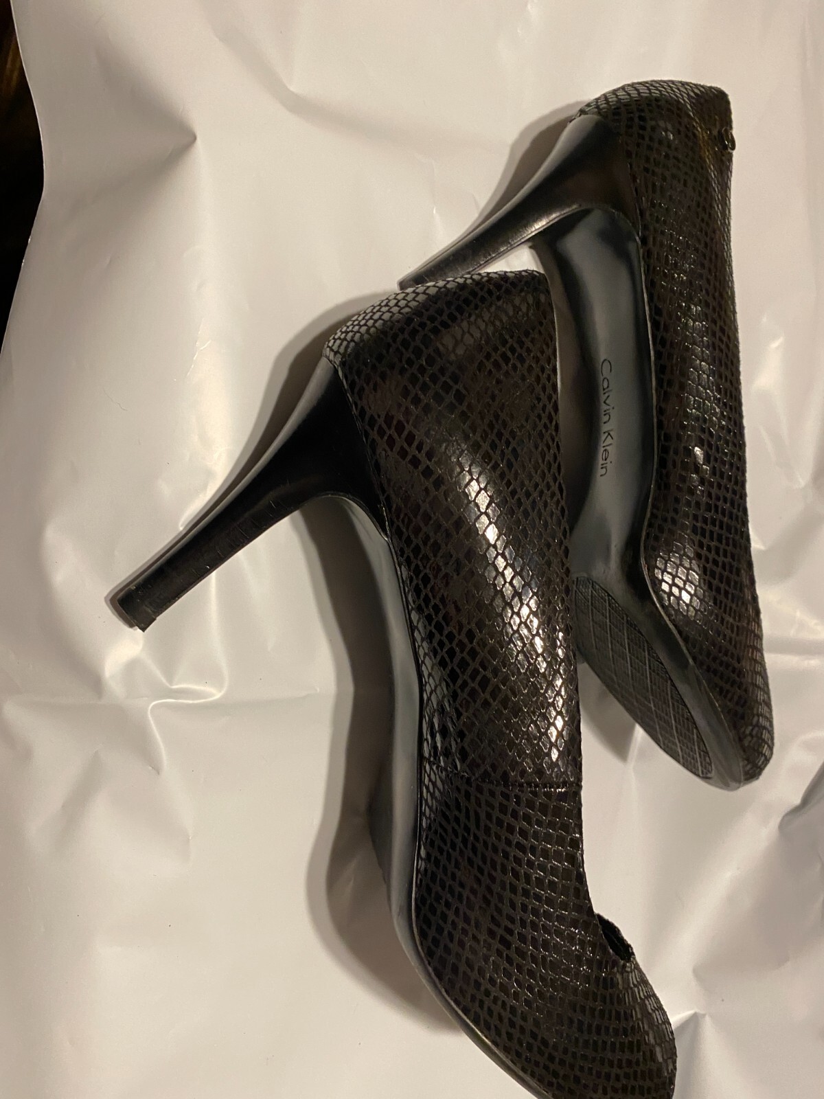 Calvin Klein Kyle Classic Python Print, black, si… - image 10