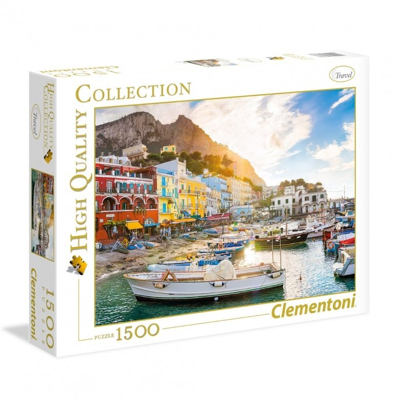 Italian Capri Jigsaw Puzzle - 1500 pieces - by Clementoni