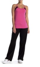 Women High Waist Foldover Straight Leg Gym Yoga Pants 36" Long Inseam XS-5X USA