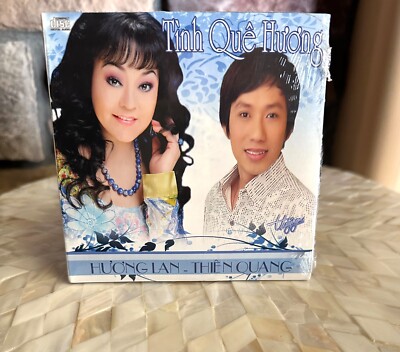 Huong Lan & Thien Quang TINH QUE HUONG (Vietnamese Music CD) ORIGINAL NOS