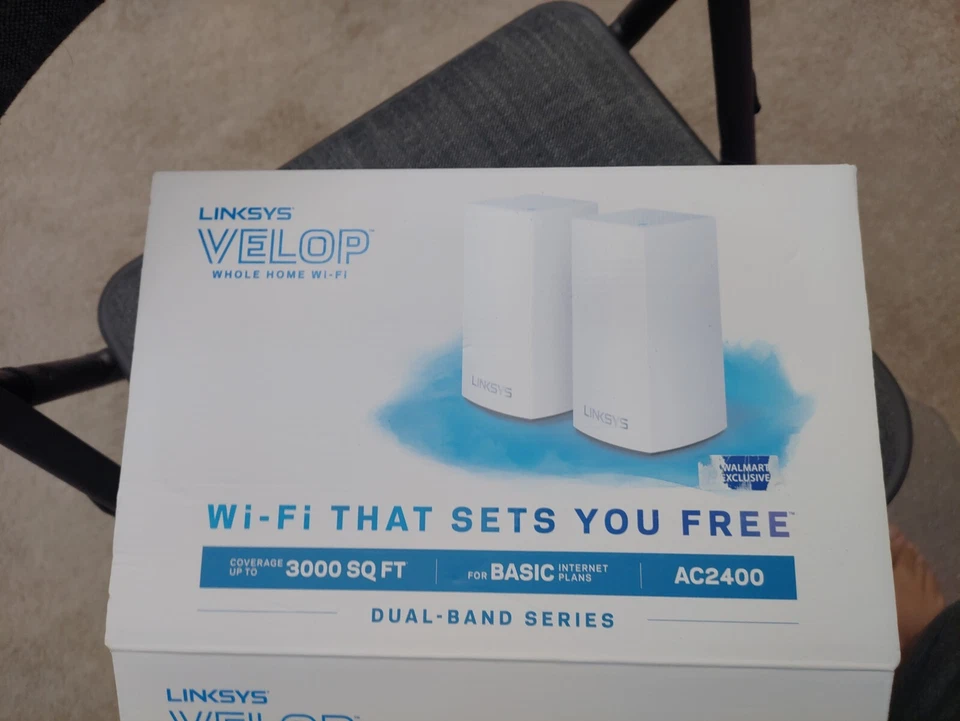 Linksys Velop AC2200 (WHW0102) 2-Pack Dual-Band Wi-Fi Router - White - Image 3 of 4