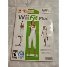 Wii Fit Plus Game Nintendo Wii Fitness Exercise Workout Balance Board
